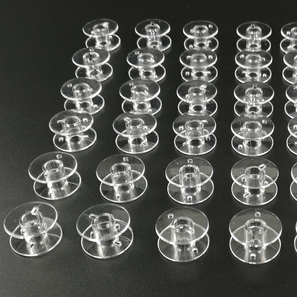 Thread Bobbins Empty - 50 adet plastik boş tel makaralar