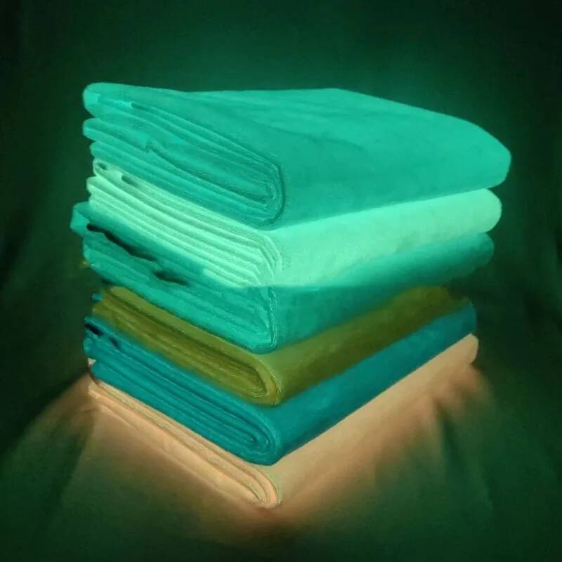 Sewing Technology - 100x160 cm Karanlıkta Glow Peluş Kumaş