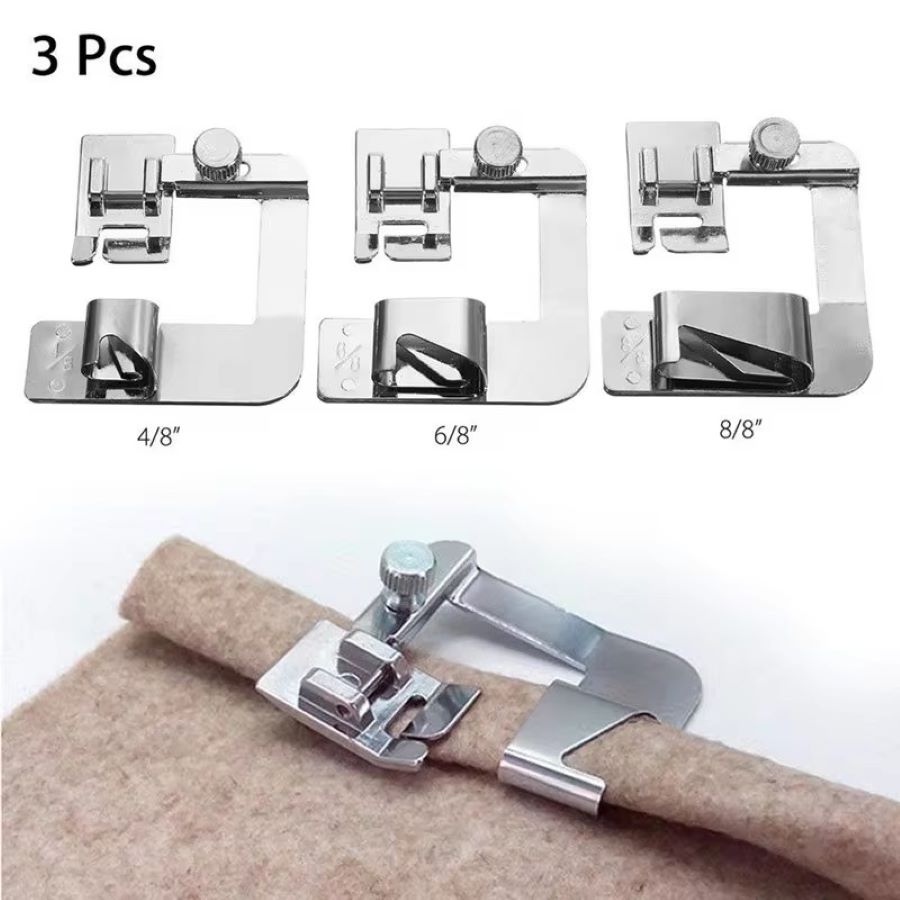 Sewing Machine Fabric - 1 adet-3 adet 13/19/25mm yerli dikiş