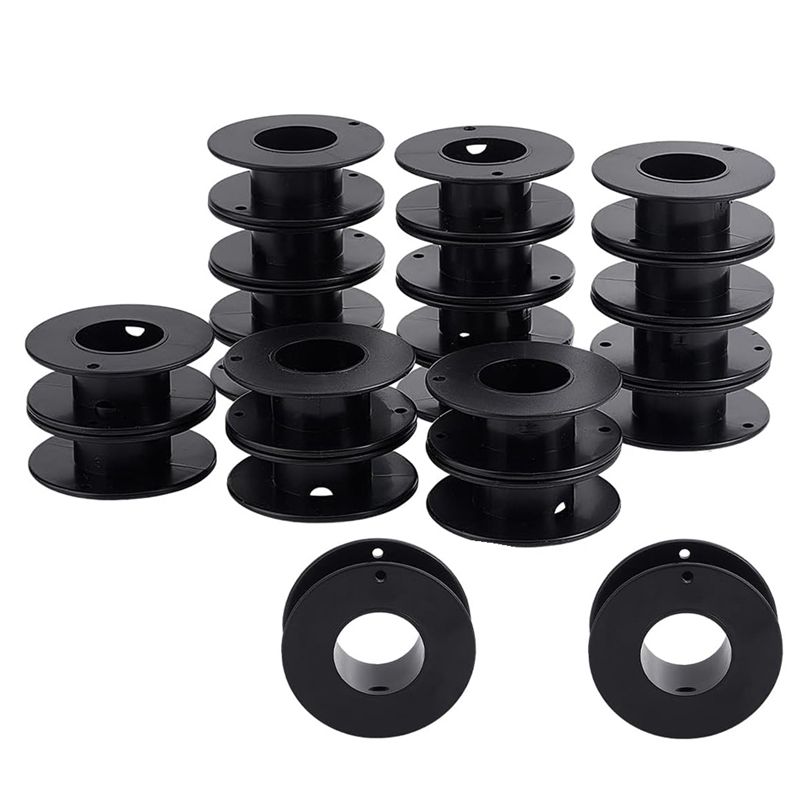 Thread Bobbins Empty - MLGB-20 Adet Boş Makaralar, 2.1X0.7 İnç