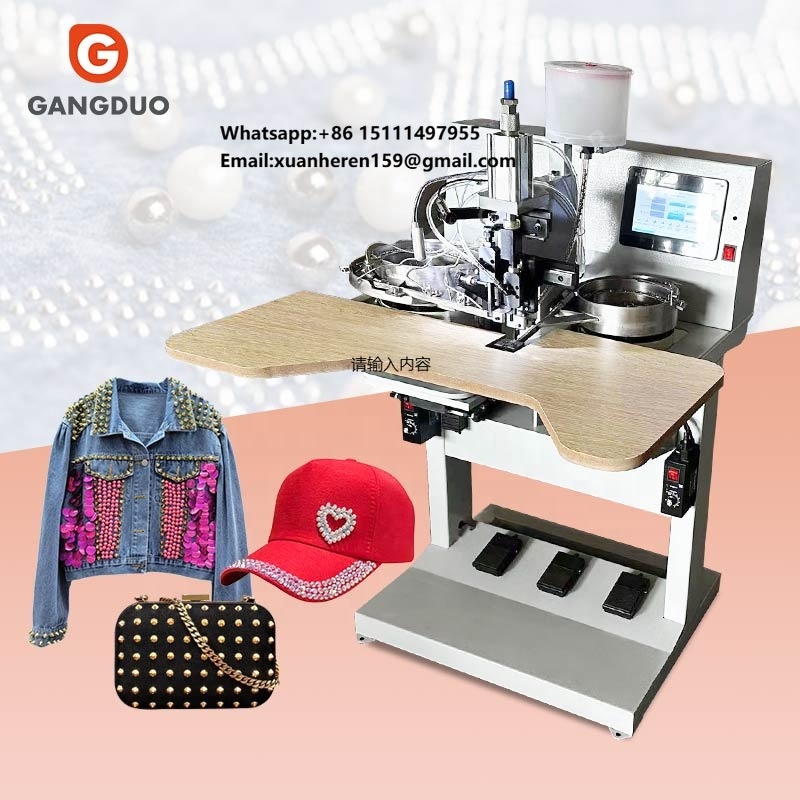 Sewing Machine Fabric - Kumaş Otomatik İnci Boncuk Delme Çivileme