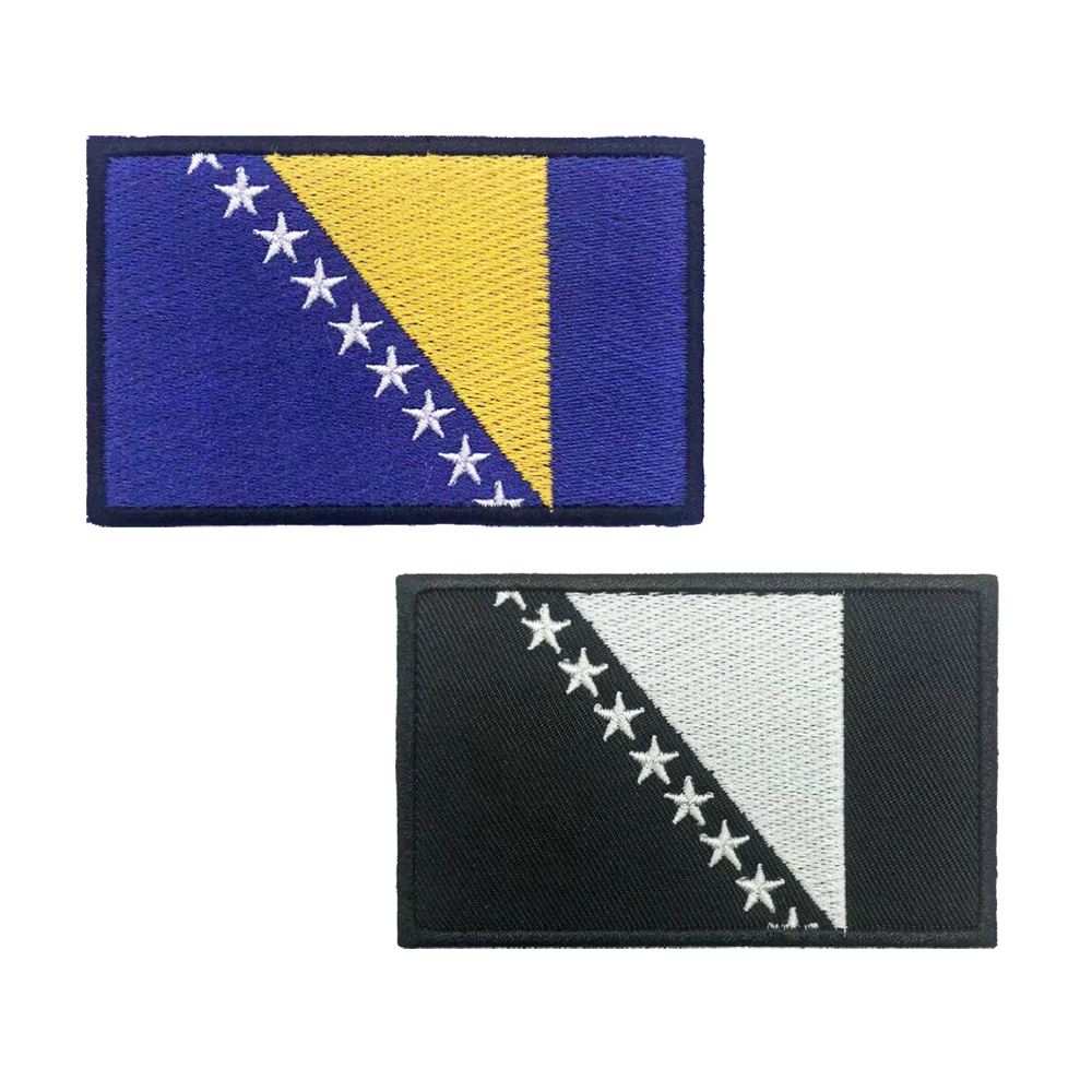Velcro Sew On - 1 adet bayrak bosna hersek'in yama