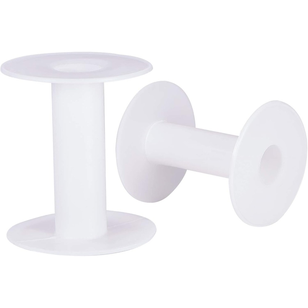 Thread Bobbins Empty - 20 adet 3 inç plastik boş