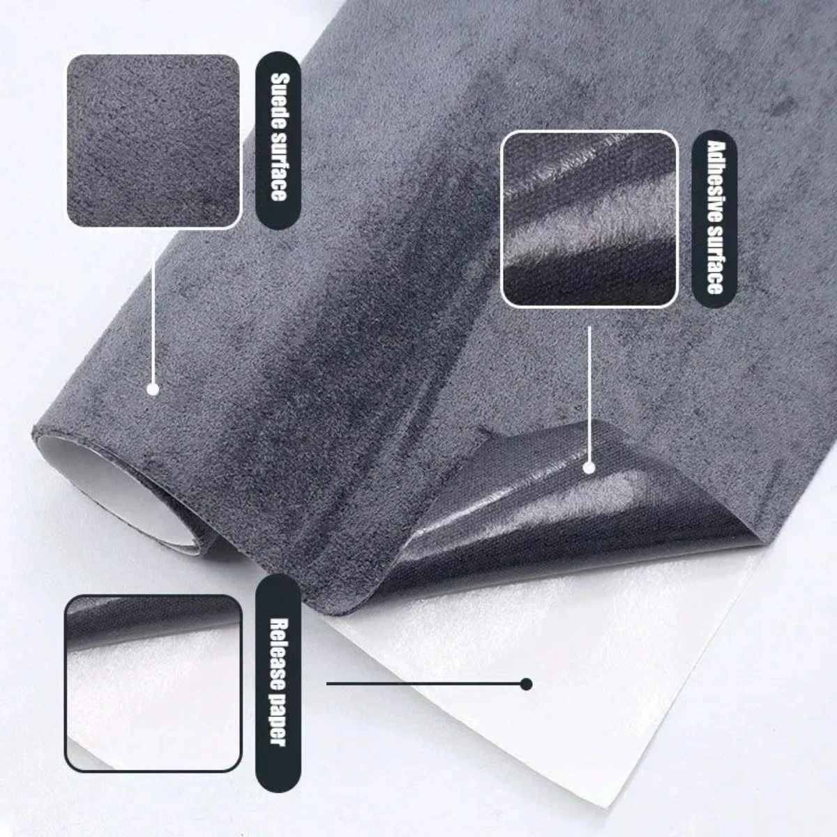 Kendinden Yapışkanlı Suni Süet - Fabric Glue Bond incelemesi ve fiyatı