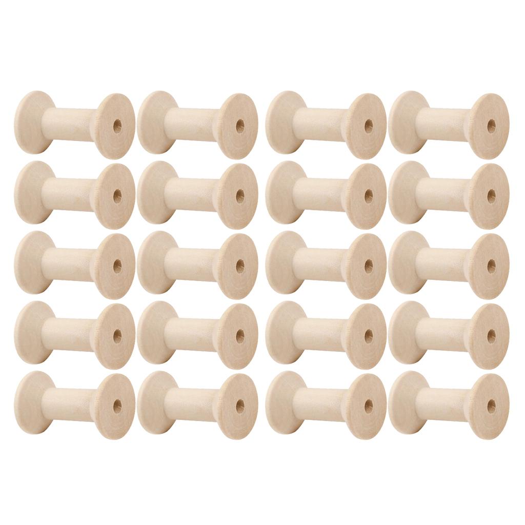 20 adet Ahşap Bobinler İplik M - Thread Bobbins Empty incelemesi ve fiyatı