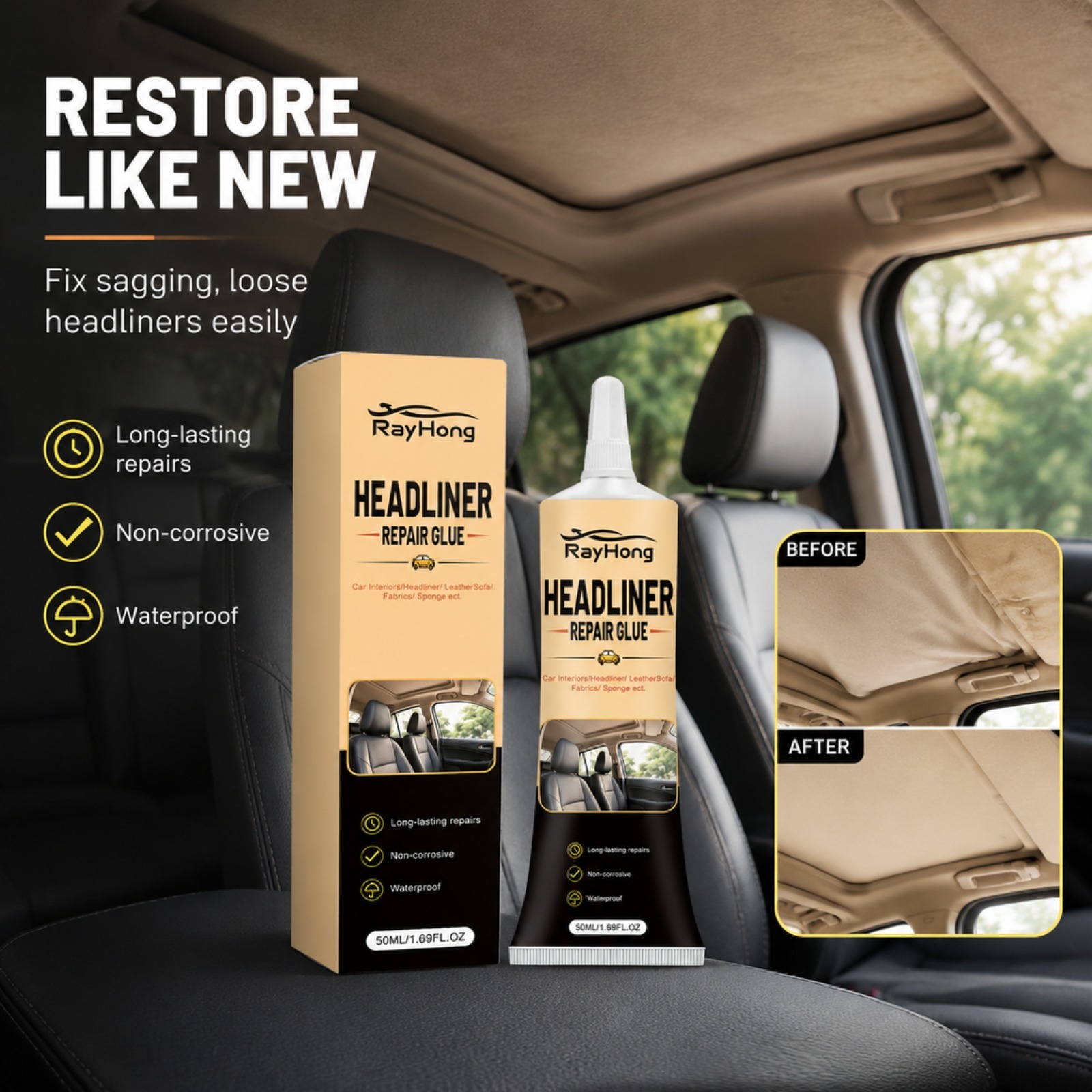 Tavan Döşemesi Tamir Yapıştırı - Fabric Glue Bond incelemesi ve fiyatı