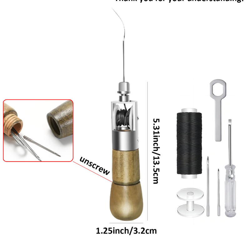 Profesyonel Deri Dikiş Awl Set - Sewing Technology incelemesi ve fiyatı