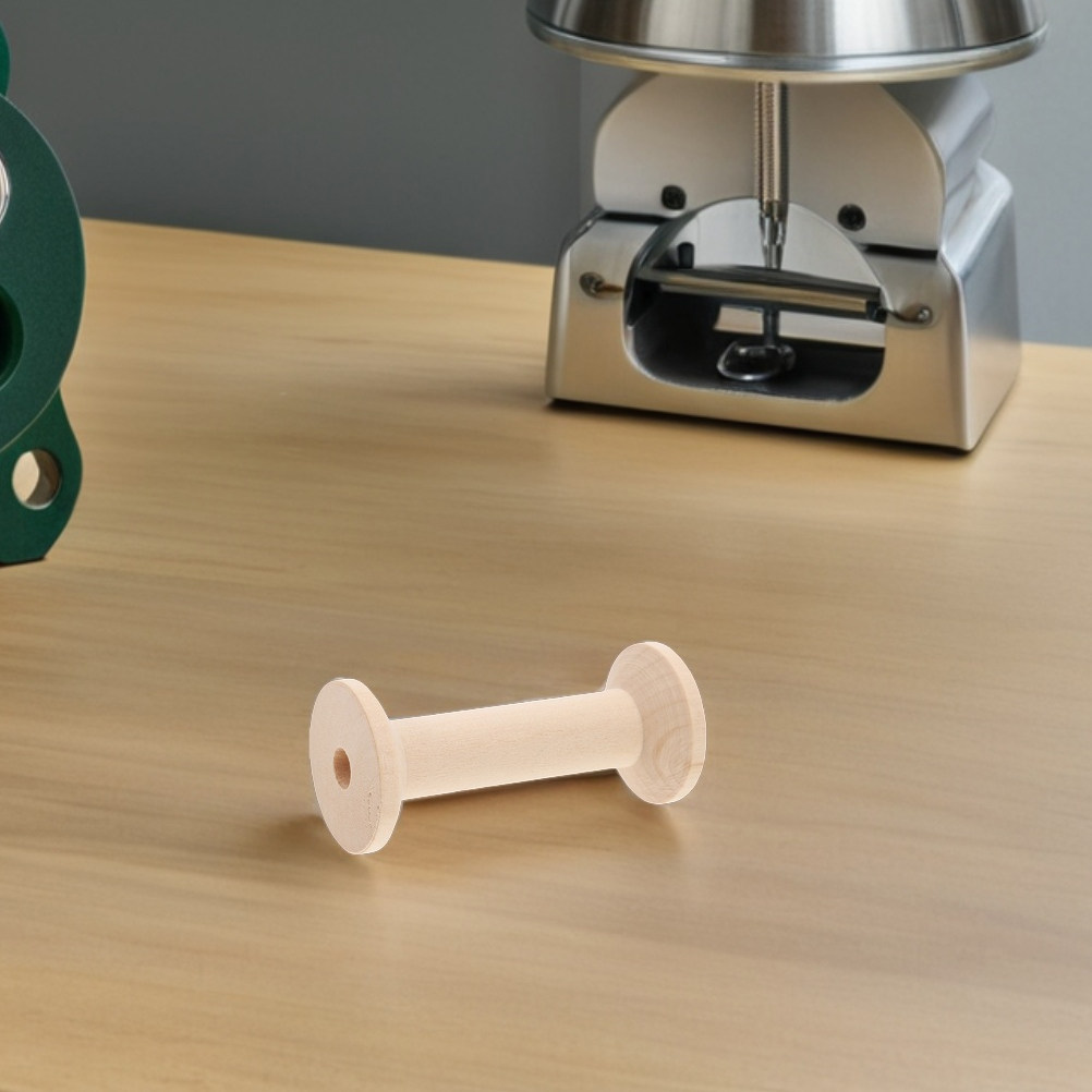 4 Adet Boş Ahşap Bobin İplik M - Thread Bobbins Empty incelemesi ve fiyatı