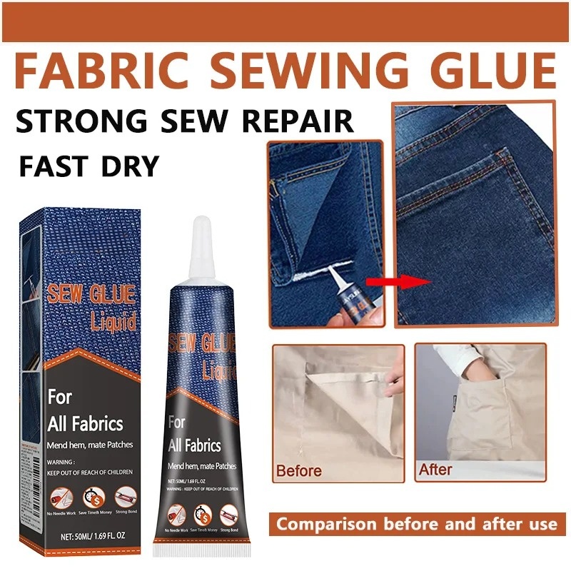 50ml kumaş dikiş tutkalı hızlı - Sewing Repair incelemesi ve fiyatı