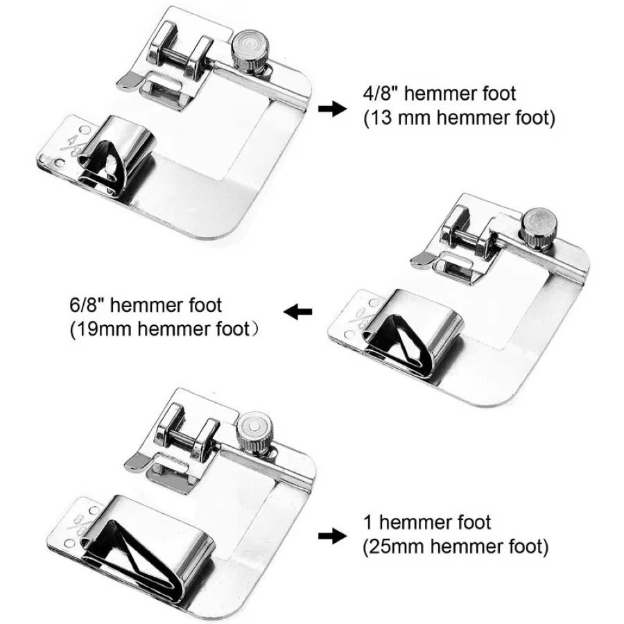 1 adet-3 adet 13/19/25mm yerli - Sewing Machine Fabric incelemesi ve fiyatı