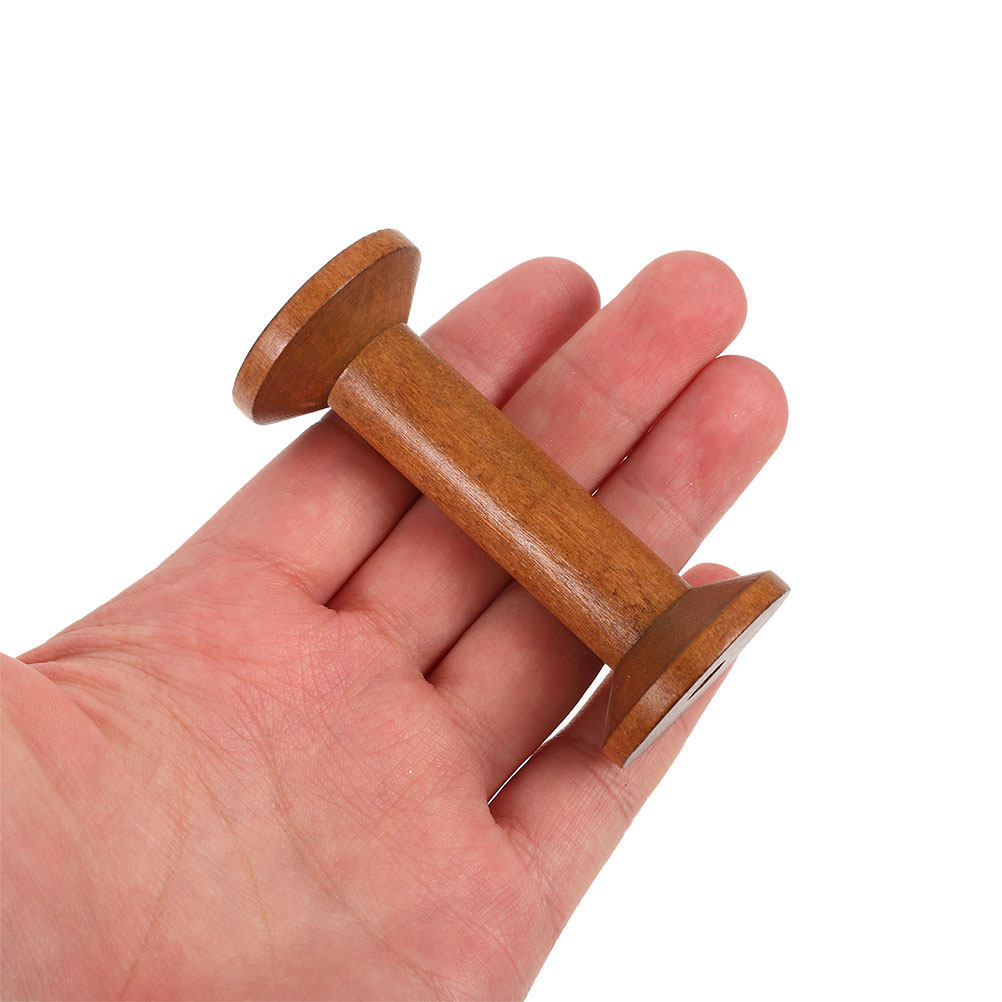 7 Adet Ahşap İplik Makarası Vi - Thread Bobbins Empty incelemesi ve fiyatı
