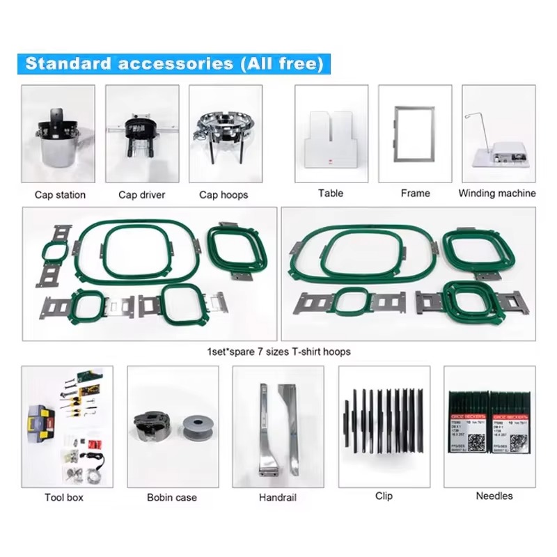 Bilgisayarlı 9 İğneli 1200RPM  - Textiles Sewing Machine incelemesi ve fiyatı