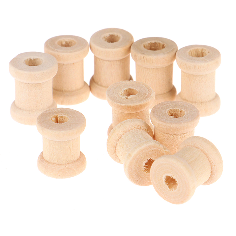 100 adet ahşap boş iplik makar - Thread Bobbins Empty incelemesi ve fiyatı