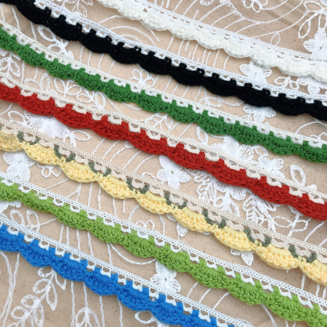 3yard renkli pamuk dantel konf - Sewing Technology incelemesi ve fiyatı