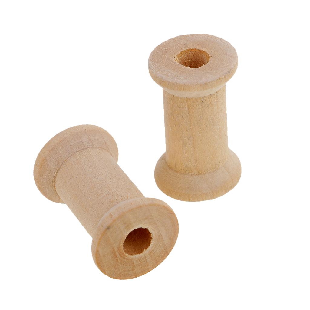 Ahşap Boş Bobin Seti 20 Parça  - Thread Bobbins Empty incelemesi ve fiyatı