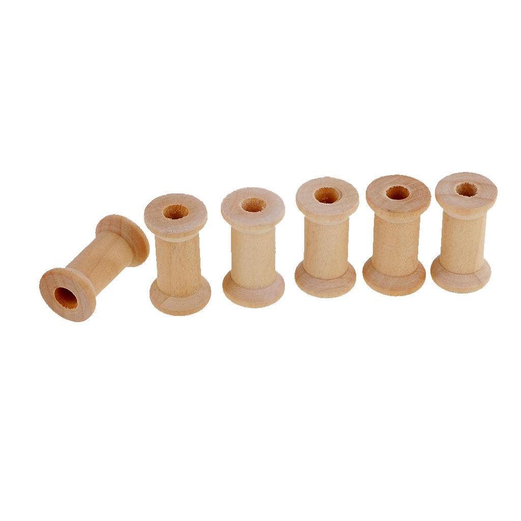 Ahşap Boş Bobin Seti 20 Parça  - Thread Bobbins Empty incelemesi ve fiyatı