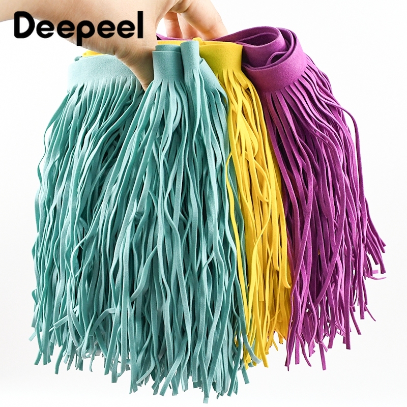 1M 10-30cm Deri Süet Püskül Sa - Textile And Sewing Supply incelemesi ve fiyatı