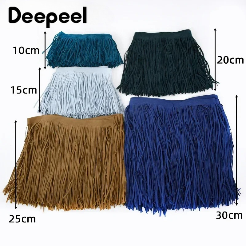 1M 10-30cm Deri Süet Püskül Sa - Textile And Sewing Supply incelemesi ve fiyatı