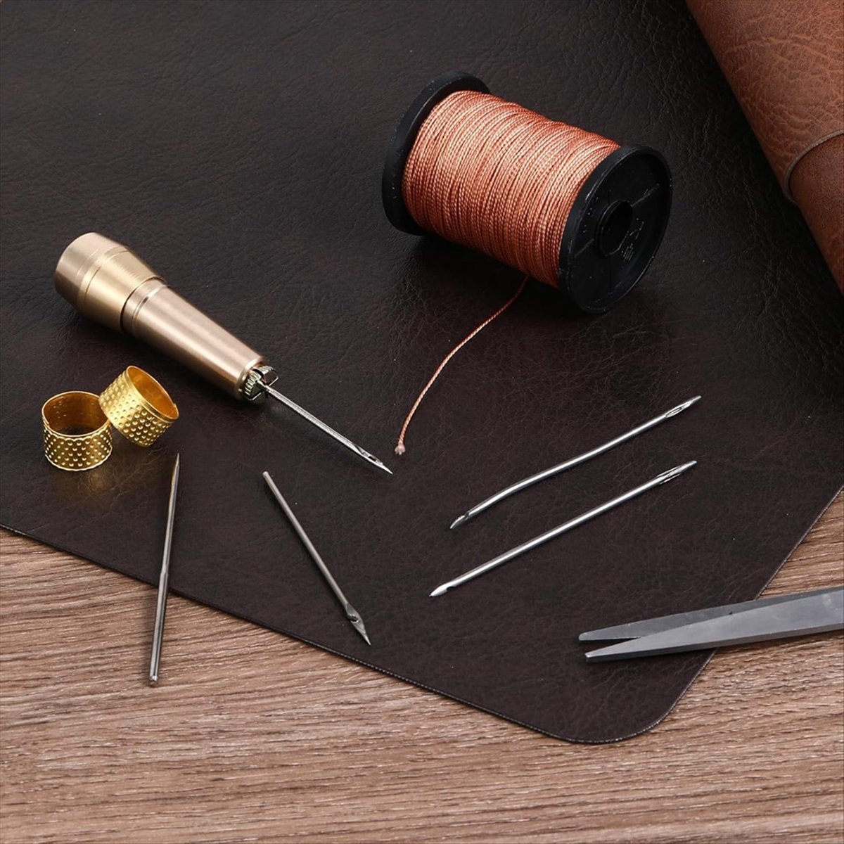 9 Parça Deri Dikiş Awl Seti, B - Sewing Repair incelemesi ve fiyatı