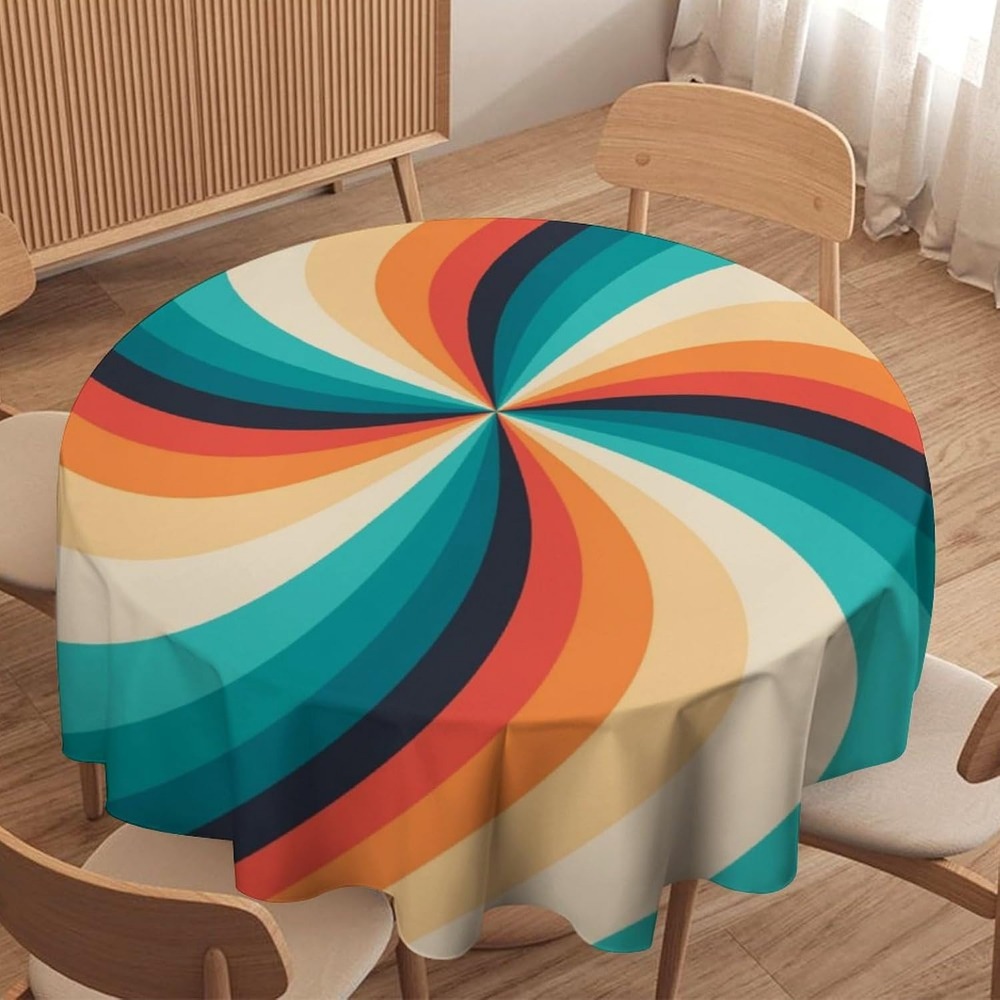 Vintage Groovy Swirl Yuvarlak  - Century Textile & Sewing Supply Online Shopping incelemesi ve fiyatı